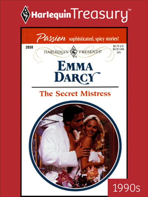 Title details for The Secret Mistress by Emma Darcy - Wait list